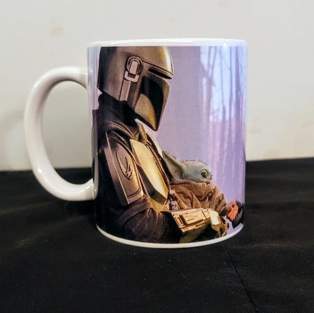 Star Wars Mandalorian Grogu Ahsoka Mug Galerie Licensed Disney+ Coffee Cup